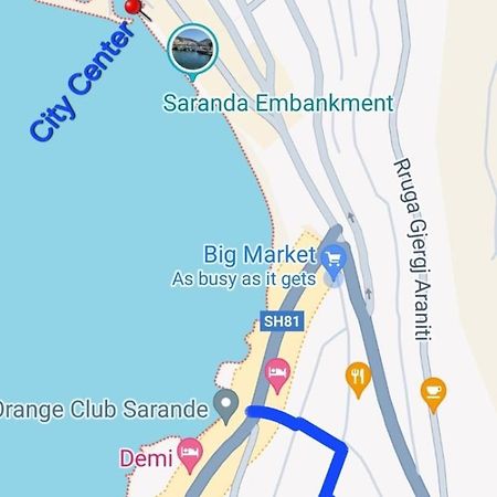 Ona Apartament Sarandë エクステリア 写真